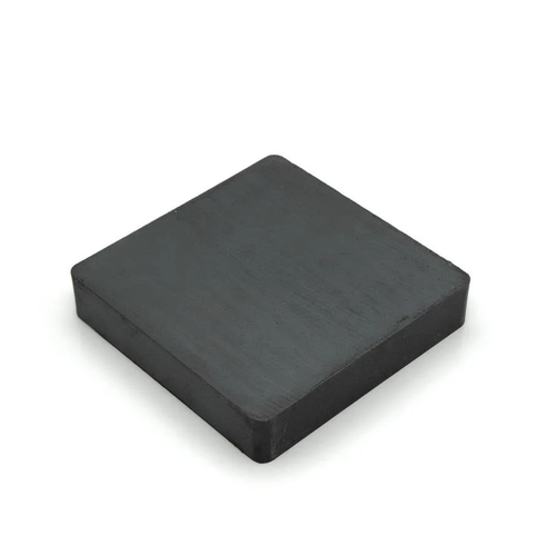 100x100x20 mm, Köşeli Mıknatıs, Seramik, Oksit, Kömür Magnet (Boy:100mm, En:100mm, Kalınlık:20mm)