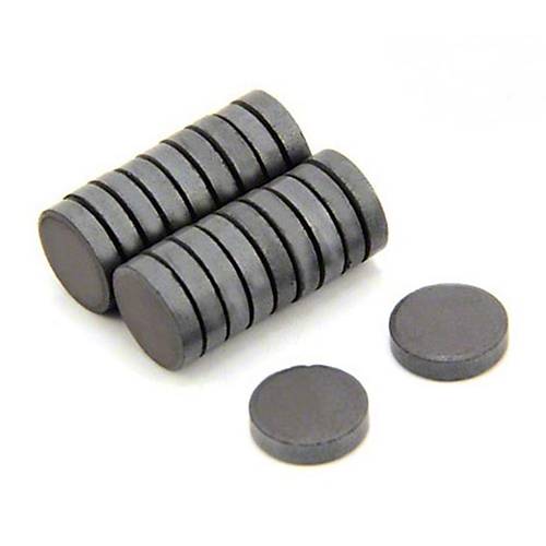 14x3 mm, Yuvarlak Mıknatıs, Seramik, Oksit, Kömür Magnet (Çap: 14 mm, Kalınlık: 3 mm)