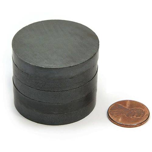 28x3 mm, Yuvarlak Mıknatıs, Seramik, Oksit, Kömür Magnet (Çap: 28 mm, Kalınlık: 3 mm)