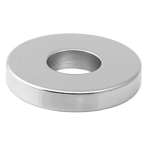 80x32x10 mm, Yuvarlak, Düz Delikli, Neodyum Mıknatıs, Güçlü Magnet, (Çap:80mm, Kalınlık:10mm)