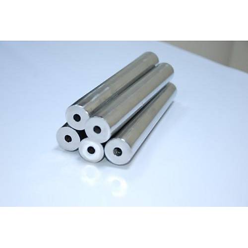 Boy 100mm X Çap 25mm X Delik Çapı 5mm,Boru Neodyum Mıknatıs