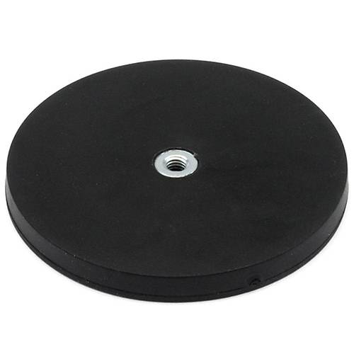 Kauçuk Kaplı Pot Mıknatıs 88mm x 8mm M8 Delik