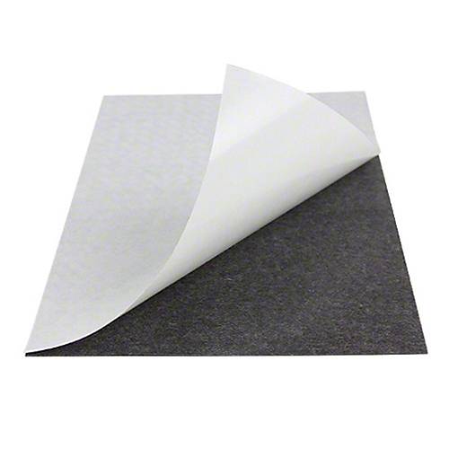 Yapışkanlı, Tabaka Magnet, (0.4 mm) Çıkartmalı, Esnek, Levha Mıknatıs, 61x101 cm